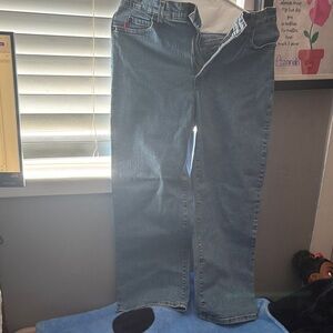 NYDJ Men's Straight-Leg Jeans in Medium Blue Wash